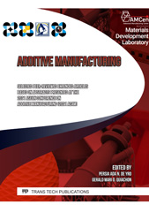 E-book, Additive Manufacturing, Trans Tech Publications Ltd