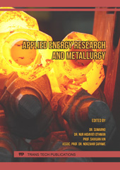 eBook, Applied Energy Research and Metallurgy, Trans Tech Publications Ltd