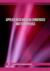 E-book, Applied Research in Condensed Matter Physics, Trans Tech Publications Ltd