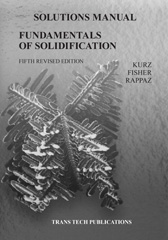 eBook, Fundamentals of Solidification : Solution Manual, Trans Tech Publications Ltd