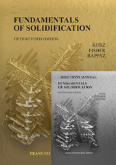 eBook, Fundamentals of Solidification : with Solution Manual, Trans Tech Publications Ltd