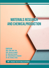 E-book, Materials Research and Chemical Production, Trans Tech Publications Ltd