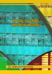 eBook, Optical, Electronic and Special Materials, Trans Tech Publications Ltd