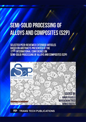 E-book, Semi-Solid Processing of Alloys and Composites (S2P), Trans Tech Publications Ltd