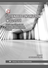 E-book, Sustainable Construction (WSCC 2022), Trans Tech Publications Ltd