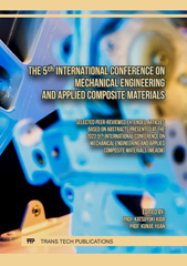 eBook, The 5th International Conference on Mechanical Engineering and Applied Composite Materials, Trans Tech Publications Ltd