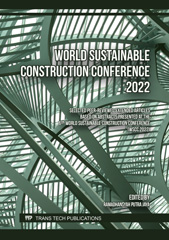 eBook, World Sustainable Construction Conference 2022, Trans Tech Publications Ltd