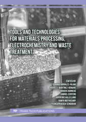 E-book, Tools and Technologies for Materials Processing, Electrochemistry and Waste Treatment, Trans Tech Publications Ltd