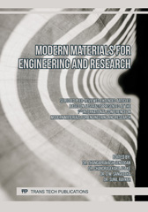 E-book, Modern Materials for Engineering and Research, Trans Tech Publications Ltd