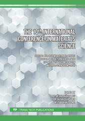 E-book, The 10th International Conference on Materials Science, Trans Tech Publications Ltd