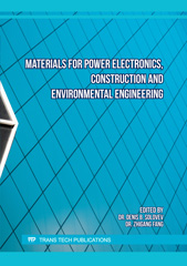 eBook, Materials for Power Electronics, Construction and Environmental Engineering, Trans Tech Publications Ltd