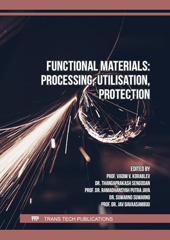 eBook, Functional Materials : Processing, Utilisation, Protection, Trans Tech Publications Ltd