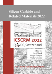eBook, International Conference on Silicon Carbide and Related Materials ICSCRM 2022, Trans Tech Publications Ltd