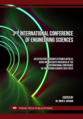 E-book, 3rd International Conference of Engineering Sciences, Trans Tech Publications Ltd