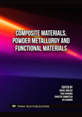 E-book, Composite Materials, Powder Metallurgy and Functional Materials, Trans Tech Publications Ltd