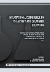 E-book, International Conference on Chemistry and Chemistry Education, Trans Tech Publications Ltd