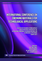 E-book, International Conference on Emerging Materials for Technological Applications, Trans Tech Publications Ltd