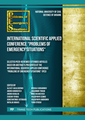 eBook, International Scientific Applied Conference "Problems of Emergency Situations", Trans Tech Publications Ltd