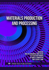 E-book, Materials Production and Processing, Trans Tech Publications Ltd