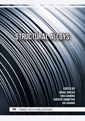 eBook, Structural Alloys, Trans Tech Publications Ltd
