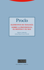 eBook, Elementos de teología. Sobre la providencia, el destino y el mal, Proclo, Proclo, Trotta