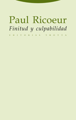 E-book, Finitud y culpablidad, Trotta