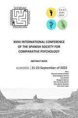 E-book, The XXXII International Conference of the Spanish Society for Comparative Psychology : Abstract book, Universidad de Almería