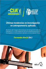 eBook, Últimas tendencias en investigación en antropometría aplicada, Universidad de Almería
