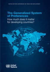 E-book, The Generalized System of Preferences : How Much Does It Matter for Developing Countries?, United Nations Publications