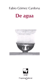 E-book, De agua, Universidad del Valle