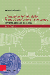 E-book, L'Athenaion Politeia dello Pseudo-Senofonte e il suo tempo : Contesto, lessico e ideologia, Vandenhoeck & Ruprecht