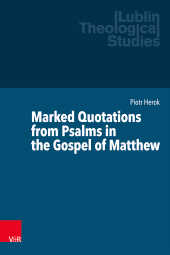 E-book, Marked Quotations from Psalms in the Gospel of Matthew, Vandenhoeck & Ruprecht