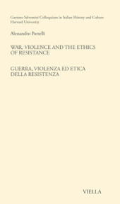 E-book, War, violence and the ethics of Resistance = Guerra, violenza ed etica della Resistenza, Viella
