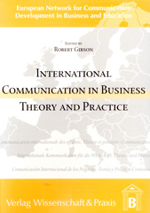eBook, International Communication in Business. : Theory and Practice., Verlag Wissenschaft & Praxis