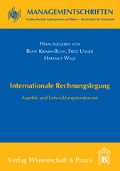 eBook, Internationale Rechnungslegung. : Aspekte und Entwicklungstendenzen., Verlag Wissenschaft & Praxis