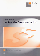 eBook, Lexikon des Direktionsrechts., Kador, Tobias, Verlag Wissenschaft & Praxis