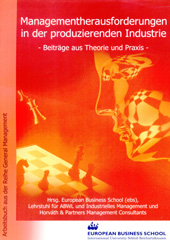 eBook, Managementherausforderungen in der produzierenden Industrie. : Beiträge aus Theorie und Praxis., Verlag Wissenschaft & Praxis