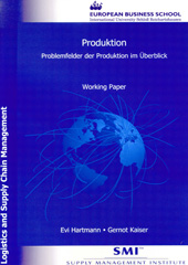E-book, Produktion. : Problemfelder der Produktion im Überblick. Working Paper aus der Reihe Logistics and Supply Chain Management., Verlag Wissenschaft & Praxis