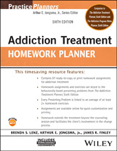 E-book, Addiction Treatment Homework Planner, Wiley