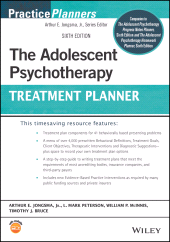 E-book, The Adolescent Psychotherapy Treatment Planner, John Wiley & Sons