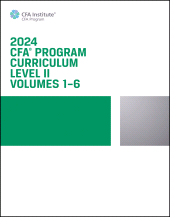 E-book, 2024 CFA Program Curriculum Level II Box Set, Volumes 1 - 6., John Wiley & Sons