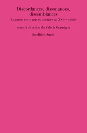 Chapter, Les discordances accordées de Célia Houdart, Quodlibet