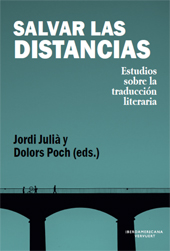 E-book, Salvar las distancias : estudios sobre la traducción literaria, Iberoamericana Editorial Vervuert