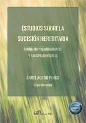 eBook, Estudios sobre la sucesión hereditaria : fundamentos doctrinales y jurisprudenciales, Dykinson