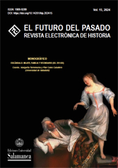 Issue, El futuro del pasado : revista electrónica de historia : 15, 2024, Ediciones Universidad de Salamanca
