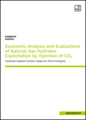 eBook, Economic analysis and evaluations of natural gas hydrates exploitation by injection of CO2 : hydrate-based carbon capture technologies, Fazioli, Roberto, TAB edizioni