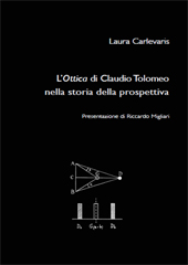 E-book, L'Ottica di Claudio Tolomeo nella storia della prospettiva, Carlevaris, Laura, Edizioni Quasar