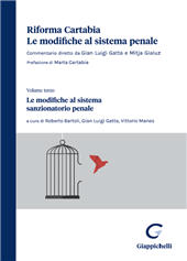 E-book, Riforma Cartabia : le modifiche al sistema penale, Giappichelli