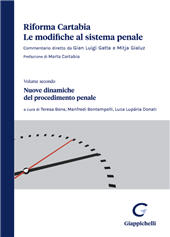 E-book, Riforma Cartabia : le modifiche al sistema penale, Giappichelli