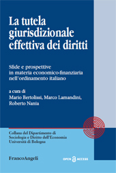E-book, La tutela giurisdizionale effettiva dei diritti : sfide e prospettive in materia economico-finanziaria nell'ordinamento italiano, Franco Angeli